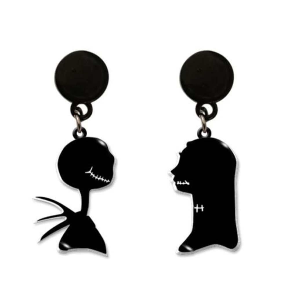 NBC‎ Jack and Sally Silhouette Earrings